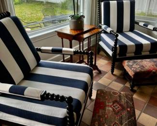 Set of spindle chairs - Sunday’s price is $700