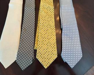 Designer ties all brands $10-15