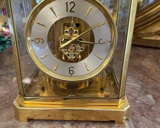 Jaeger Le Coultre and Co. Atmos Perpetual Motion Atmospheric (gold plated) clock