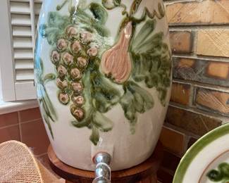 Vintage John Taylor, Harvest beverage dispenser