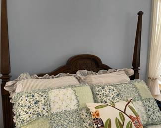 Cushions and the head board