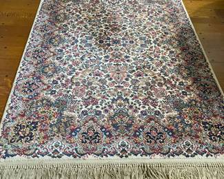 This Karastan Floral Kirman rug is on the upstairs landing 4'3" x 6'