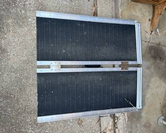 here it is folded out