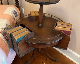 Antique Duncan Phyfe book stand/side table