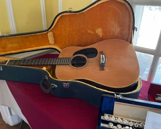 Closer look at the guitar