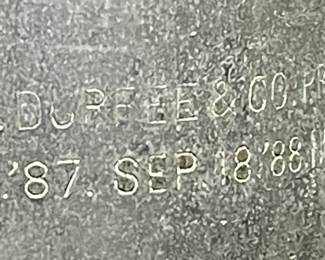 Walter H. Durfee Grandfather clock maker