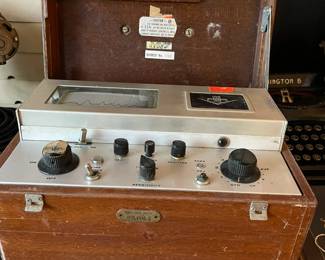 Vintage heart monitor made by The Sanborn Co.