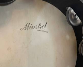 Minstrel tambourine made in the USA