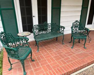 These are over looking the pool