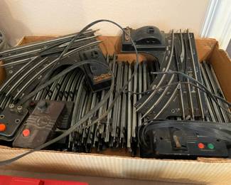 There are 18 curved tracks and 28 straight tracks