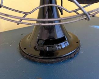 Works great. This and the other two collectible fans are in the pool house.