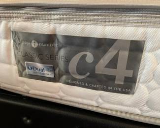 King Sleep number classis series C4 dual air mattress with remote control