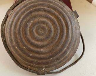 Civil War Bullseye canteen