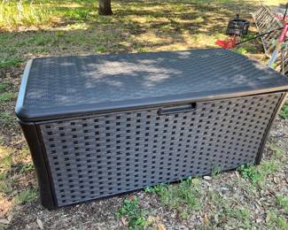Suncast outdoor storage
