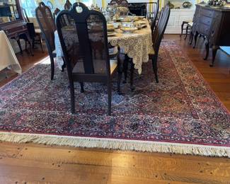 This is a Karastan 100% wool rug