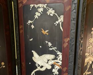 A close look at one of the panels