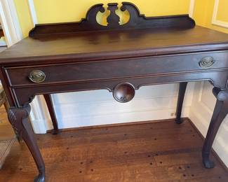 Mahogany server 22" x 48" x 33 1/3' tall