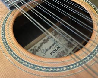 The label in the inside of the guitar