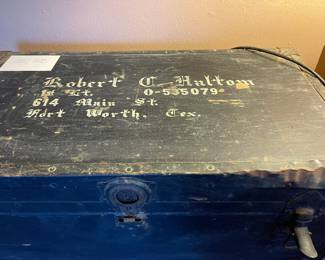 Ist. Lt. Robert C. Haltom's military truck