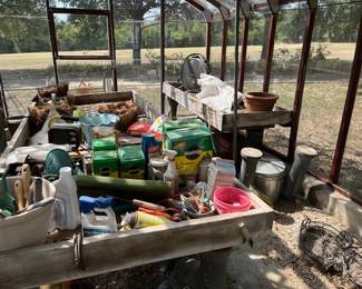 We'll be pulling some of the stuff out of the greenhouse and selling it separately.