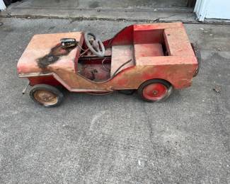 Vintage Project childs' metal vehicle