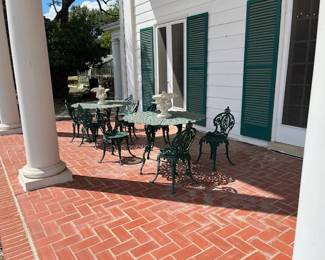 Vintage Iron patio furniture