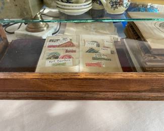 More of the stamp collection and old books