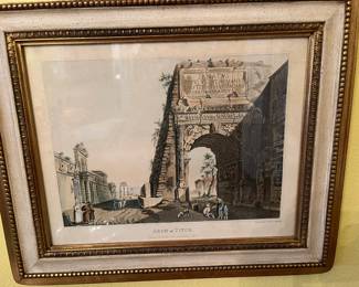 "Arch of Titus" engraved by Matthew Dubourg