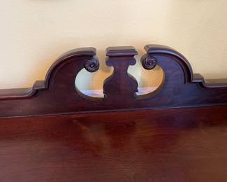 More detail of the mahogany buffet