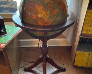 Replogle lighted globe