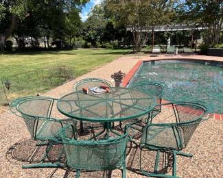 More garden furniture