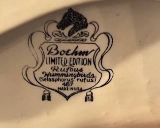 Boehm stamp for the Rufous Hummingbirds