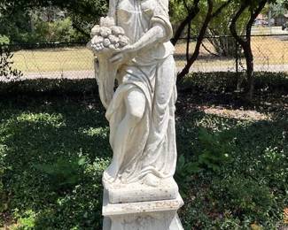 Large garden statue