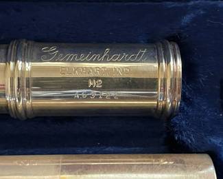 Gemeinhardt flute ID