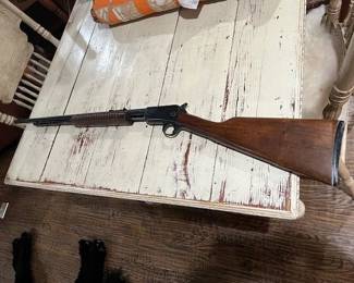 Vintage Winchester Model 62A 22. pump action Rifle. This beauty was manufactured in 1957.