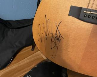 Signed Blake Shelton Guitar