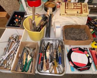 Hand tools for days!