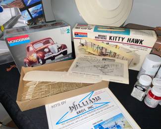 Plane and car
Models