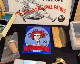 Gene Mack Hall of Fame cartoons Major League Parks