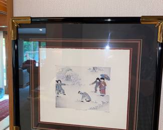 Asian art prints - Shanti