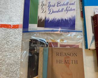 Health and fitness Vtg. Books and pamphlets