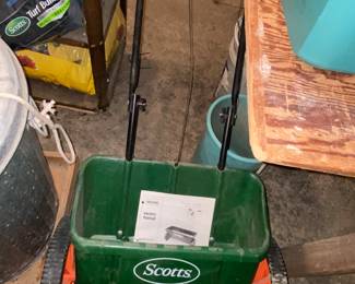 Scott’s lawn spreader