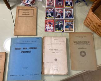 Vtg. Military books