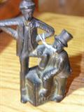 Mutt and Jeff Toy Metal Bank, old
