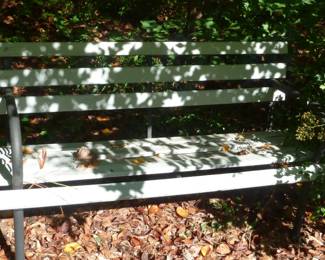 outdoor bench
