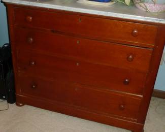 marble top dresser