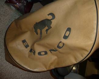 Bronco spare tire cover