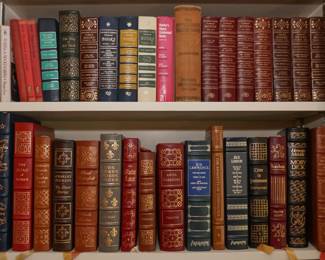 Leather bound books