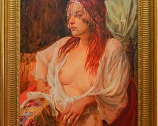 Anthony Gonzales painting