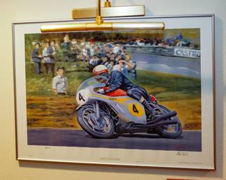 The Master on the Island, Alan Jones, S/N print